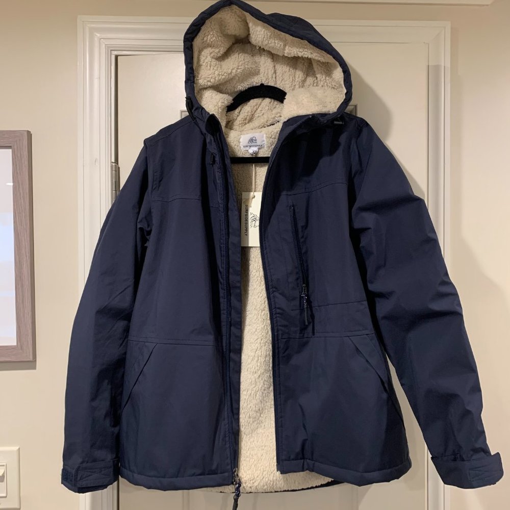Surfside Supply Sherpa Lined Jacket